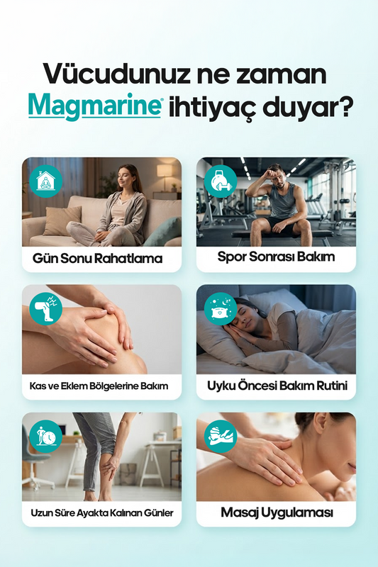 Magmarine Magnezyum Yağı - Dünyanın En Saf Magnezyumu + 14 Bitki Ekstresi