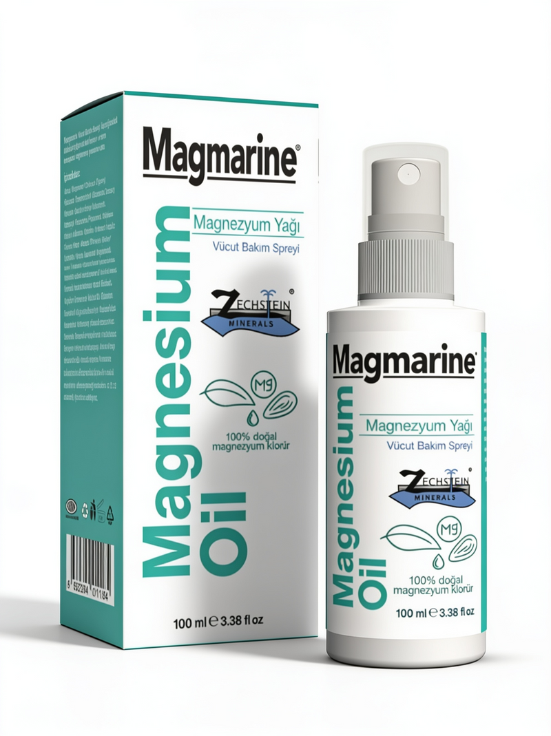 Magmarine Magnezyum Yağı - Dünyanın En Saf Magnezyumu + 14 Bitki Ekstresi